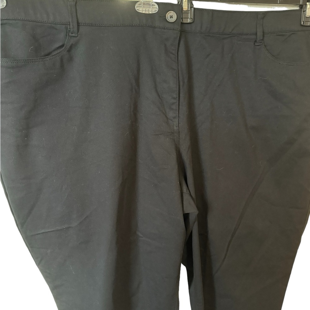 NWT   RYAN WYLDE  BLACK PLUS SIZE: PANTS   30W    #O - Picture 2 of 11